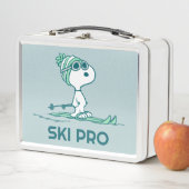 Lunch Box cacahuètes | Snoopy sur Skis (En situation)