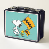 Lunch Box cacahuètes | Snoopy & Woodstock (Dos)
