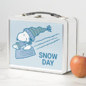 Lunch Box cacahuètes | Snoopy & Woodstock (En situation)