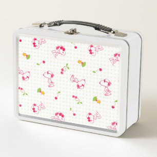 Lunch Box cacahuètes Snoopy & Woodstock Cherry Motif