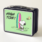 Lunch Box cacahuètes | Snoopy & Woodstock High Tide (Dos)