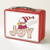 Lunch Box cacahuètes | Snoopy & Woodstock Joy Sled Ride (Dos)