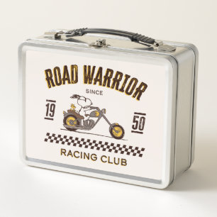 Lunch Box cacahuètes Snoopy & Woodstock Road Warriors