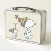 Lunch Box cacahuètes | Snoopy & Woodstock Ski Trip (Dos)