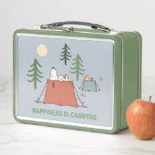 Lunch Box cacahuètes | Snoopy & Woodstock Tentes de pose (En situation)