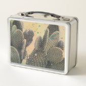 Lunch Box Cactus du désert | Plat vert (Dos)