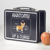 Lunch Box Cadeau Corgi | Corgi Chien Chien Chien Mignonne (En situation)