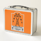 Lunch Box Cadeau de monteur de lignes électriques (Dos)