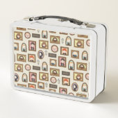 Lunch Box Cadre photo HARRY POTTER™ en style Chibi (Dos)