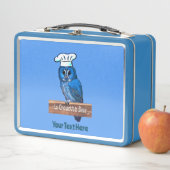 Lunch Box Café La Chouette Bleue (En situation)