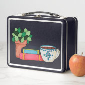 Lunch Box Café & un bon livre (En situation)
