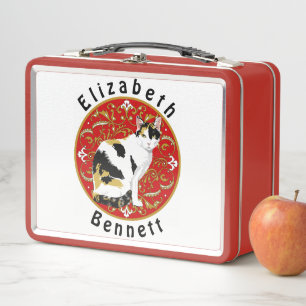 Lunch Box Calico Cat Baroque