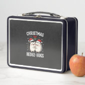 Lunch Box Câlins de Noël au Hérisson Mignon Vacances (En situation)