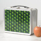 Lunch Box Caméléon vert mignon (En situation)