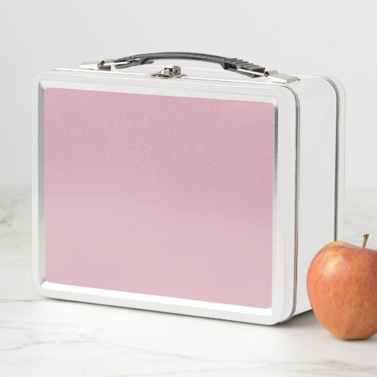 Lunch Box Cameo rose (En situation)