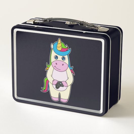 Lunch Box Caméra Unicorn (Dos)