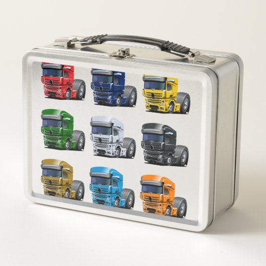 Lunch Box Camion de caricatures (Devant)
