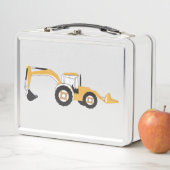 Lunch Box Camion de construction Backhoe (En situation)