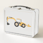 Lunch Box Camion de construction Backhoe (Devant)