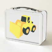 Lunch Box Camion de construction de chargeur frontal (Dos)