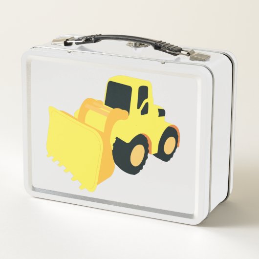 Lunch Box Camion de construction de chargeur frontal (Dos)