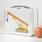 Lunch Box Camion de construction de grue (En situation)