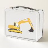 Lunch Box Camion de construction de l'excavateur (Dos)