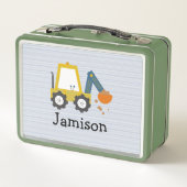 Lunch Box Camion de construction de l'excavateur trié (Dos)