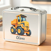 Lunch Box Camion de construction Jaune moderne