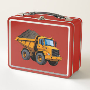 Lunch Box Camion de construction/Tombereau