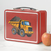 Lunch Box Camion de construction/Tombereau (En situation)