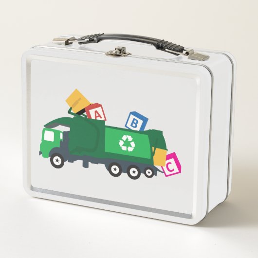 Lunch Box Camion de recyclage ABC (Devant)