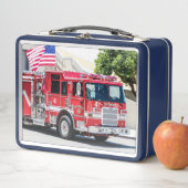 Lunch Box Camion d'incendie (En situation)