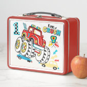 Lunch Box Camion King of Crush Monster (En situation)