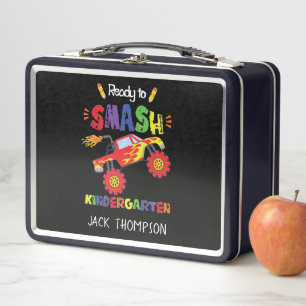 Lunch Box Camion Monster prêt pour la maternelle Smash