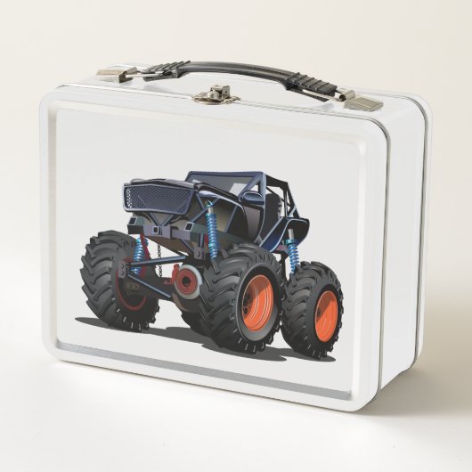 Lunch Box Camion monstre de dessin animé (Devant)