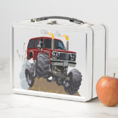 Lunch Box Camion monstre de dessin animé (En situation)