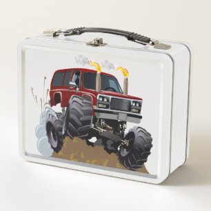 Lunch Box Camion monstre de dessin animé