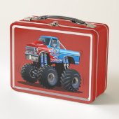 Lunch Box Camion monstre de dessin animé (Devant)