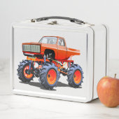 Lunch Box Camion monstre de dessin animé (En situation)