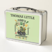 Lunch Box Camion Monstre Dinosaure Personnalisé (Dos)