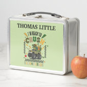 Lunch Box Camion Monstre Dinosaure Personnalisé (En situation)