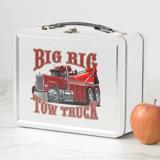 Lunch Box Camion remorque de dessin (En situation)