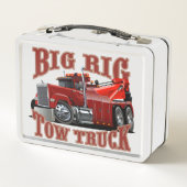 Lunch Box Camion remorque de dessin (Dos)
