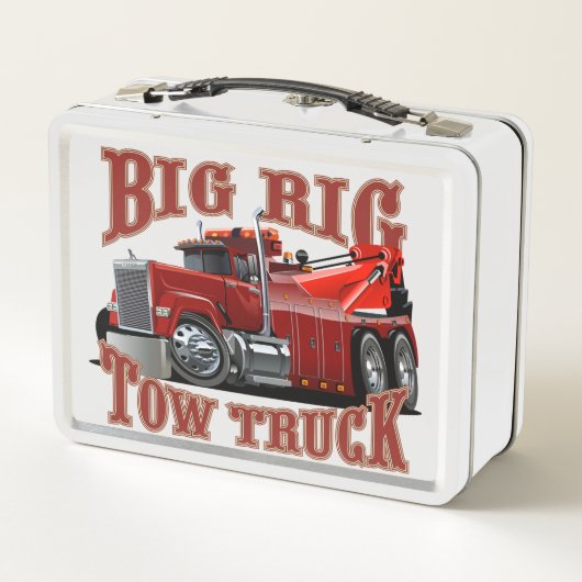 Lunch Box Camion remorque de dessin (Dos)