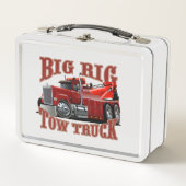 Lunch Box Camion remorque de dessin (Devant)