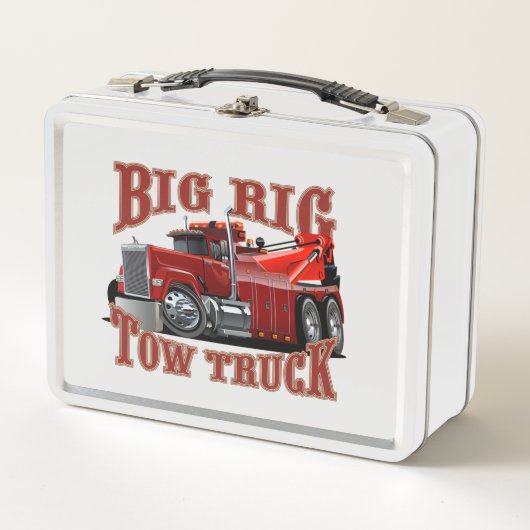 Lunch Box Camion remorque de dessin (Devant)