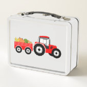 Lunch Box Camion rouge produit de la ferme (Dos)
