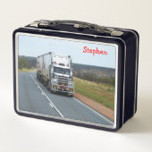 Lunch Box Camion Semi Remorque Autoroutier (Dos)
