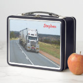 Lunch Box Camion Semi Remorque Autoroutier (En situation)